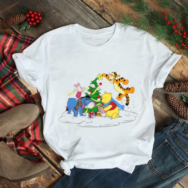 Decorating Christmas Tree Winnie The Pooh shirt