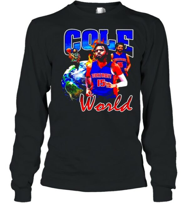 Detroit Pistons gole world shirt