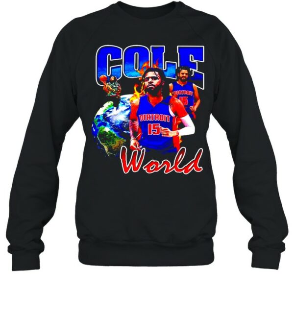 Detroit Pistons gole world shirt