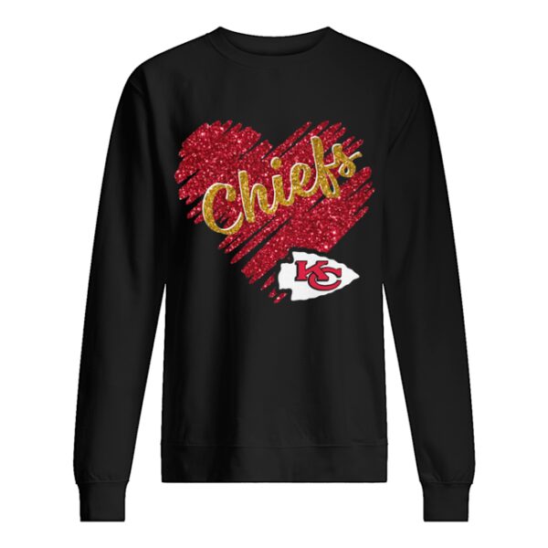 Diamond Heart Kansas City Chiefs shirt