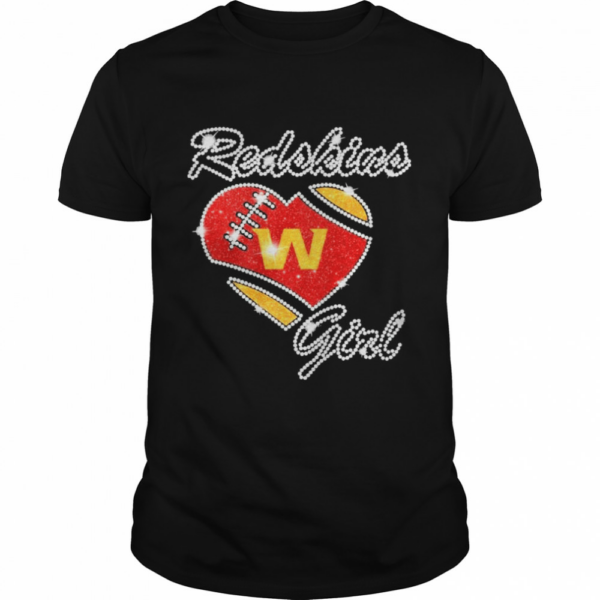 Diamond Heart Washington Redskins Girl shirt