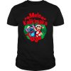 Disney Lilo And Stitch Christmas Mele Kalikimaka Wreath shirt