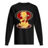 Disney Pooh Tattoo San Francisco 49ers Logo shirt