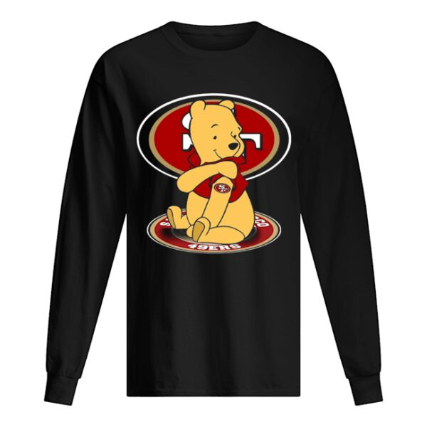 Disney Pooh Tattoo San Francisco 49ers Logo shirt