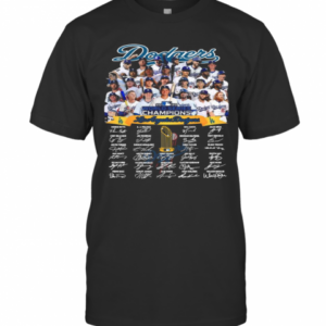 Dodgers 2020 World Series Champions Signatures T-Shirt