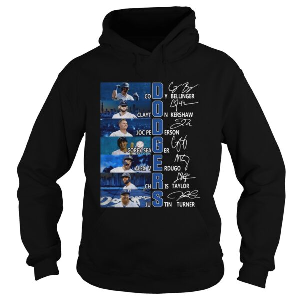 Dodgers Cody Bellinger Clayton Kershaw Joc Pederson signature shirt