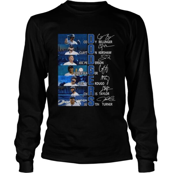 Dodgers Cody Bellinger Clayton Kershaw Joc Pederson signature shirt