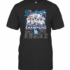 Dodgers LA 2020 National League Champions Signature T-Shirt