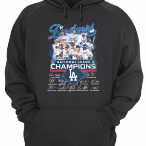 Dodgers LA 2020 National League Champions Signature shirt 3
