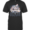 Dodgers MLB 2020 World Series Champions Player Signatures T-Shirt