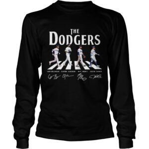 Dodgers The Dodgers Abbey road signature shirt