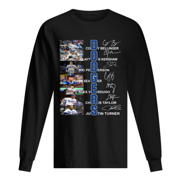 Dodgers all Players signature shirt