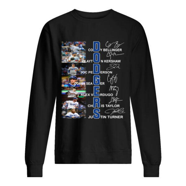 Dodgers all Players signature shirt