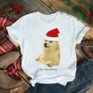 Doge Wow Christmas shirt