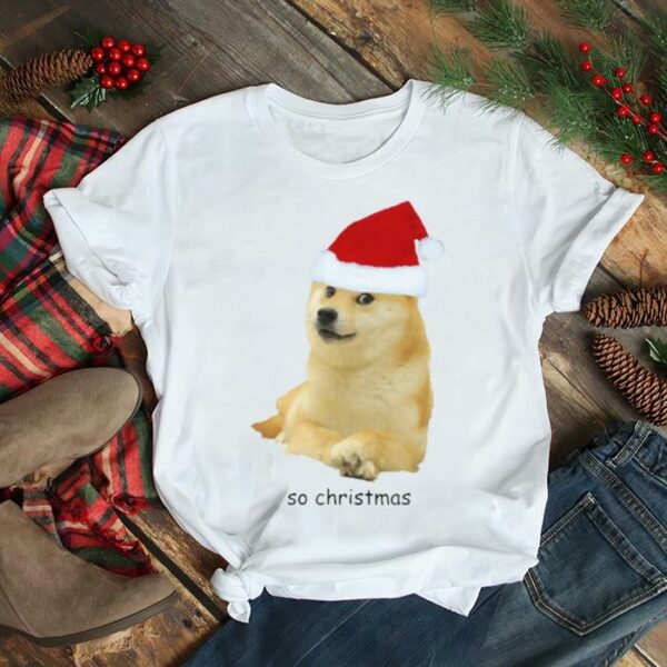 Doge Wow Christmas shirt