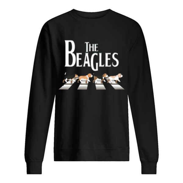 Dogs the beagles abbey road shirt