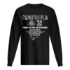 Don Shula 72 Undefeated 1930 2020 Thank You For The Memories Signature shirt