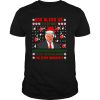 Donald trump gag geschenk president trump santa ugly christmas shirt