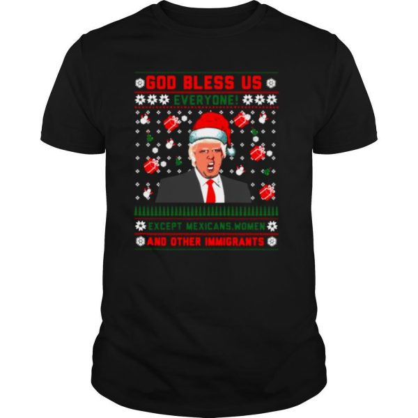 Donald trump gag geschenk president trump santa ugly christmas shirt