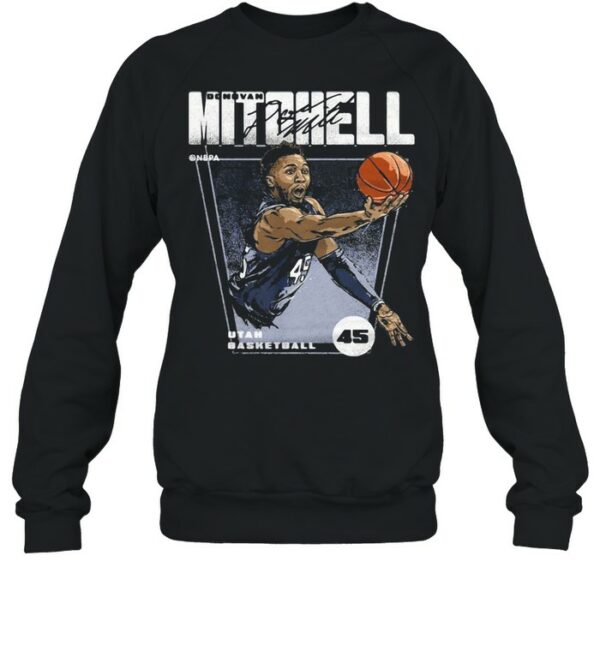 Dong Van Mitchell Utah Basketball shirt