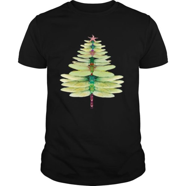 Dragonfly Christmas Tree Merry Xmas Dragonfly shirt