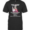 Eddie Van Halen 65Th Anniversary 1955 2020 Thank For The Memories Signatures T-Shirt