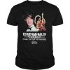 Eddie Van Halen Thank You For The Memories Signature shirt