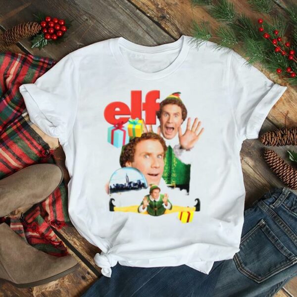 Elf Collage Christmas shirt