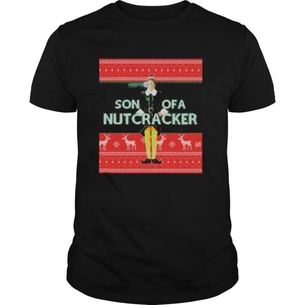 Elf son of a nutcracker ugly christmas shirt