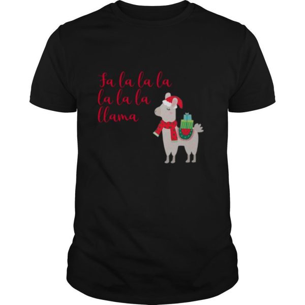 Fa La La La La La La Llama Christmas shirt