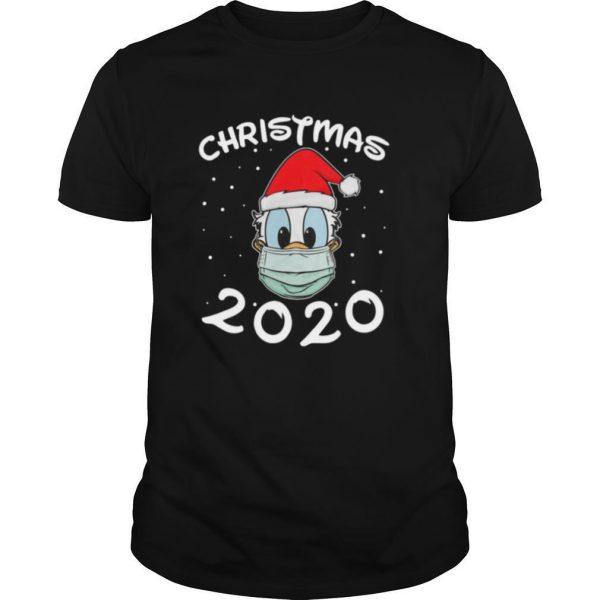 Face Donald Santa Wear Mask Merry Christmas 2020 Christmas shirt