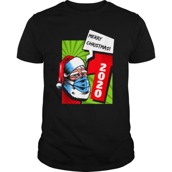 Facemask Santa Claus Quarantine Christmas 2020 shirt