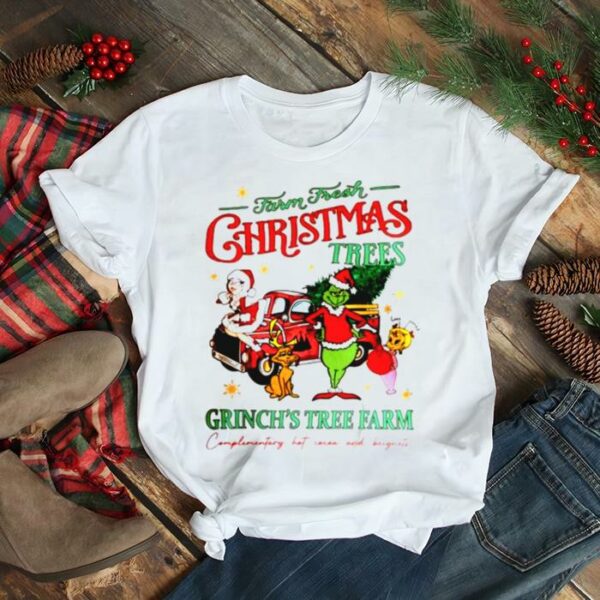 Farm Fresh Christmas Trees Grinch’s Tree Farm Christmas 2022 shirt