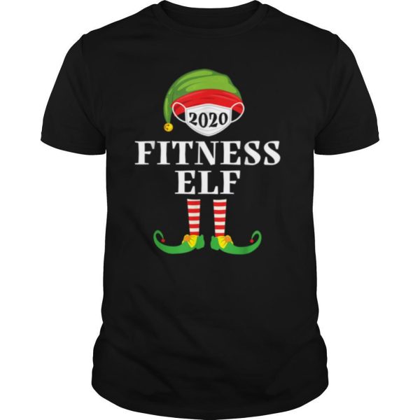 Fitness Elf Matching Christmas Group Party Pjs Family 2020 shirt