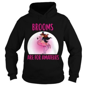 Flamingo Brooms Are For Amateurs Halloween Theme TShirt Flamingo Brooms Are For Amateurs Halloween Theme TShirt