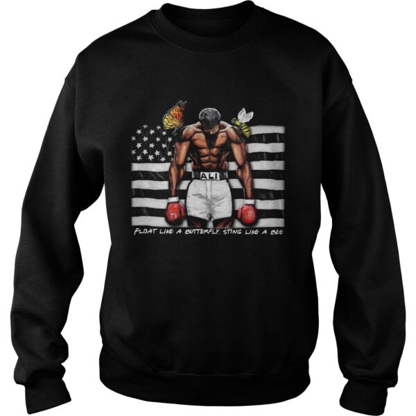 Float Like A Butterfly Sting Like A Bee Flag shirt