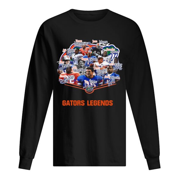 Florida Gators football Steve Spurrier Joe Haden Jevon Kearse Legends Signatures shirt