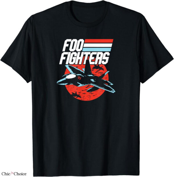 Foo Fighters T-shirt Fly Plane