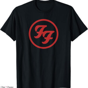 Foo Fighters T-shirt Retro Red
