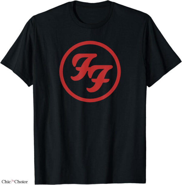 Foo Fighters T-shirt Retro Red