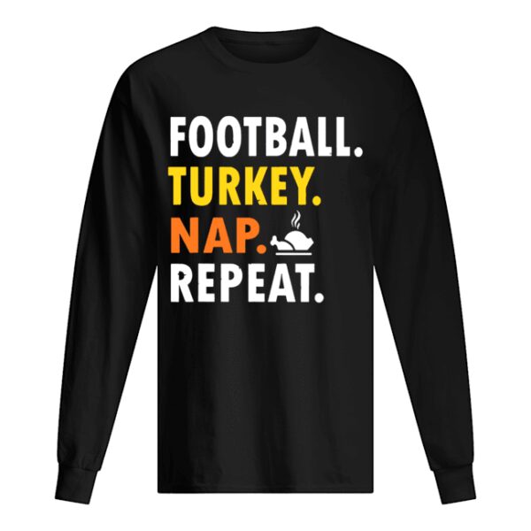 Football Turkey Nap Repeat Vintage shirt