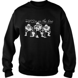 Football my love is on the line shirt 3
