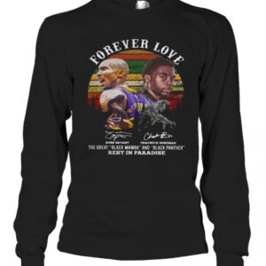 Forever Love Kobe Bryant Chadwick Boseman Signatures The Great Black Mamba And Black Panther Rest In Paradise Vintage T-Shirt Forever Love Kobe Bryant Chadwick Boseman Signatures The Great Black Mamba And Black Panther Rest In Paradise Vintage T-Shirt
