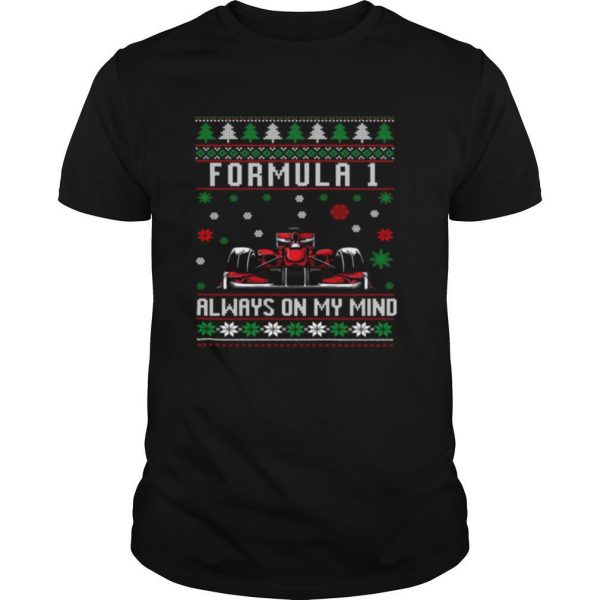 Formula 1 Always On My Mind Ugly Christmas shirt