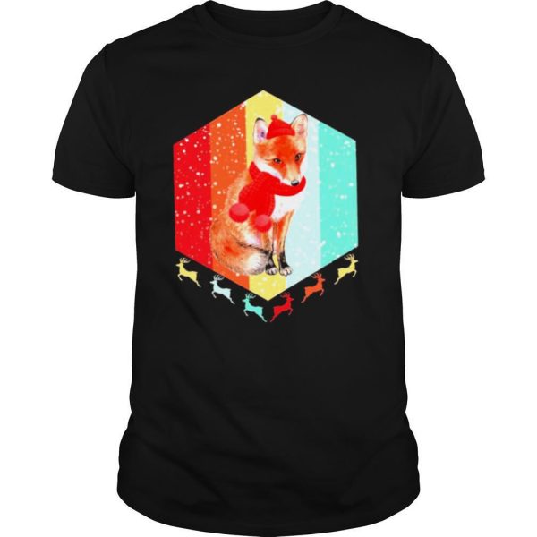 Fox merry christmas shirt