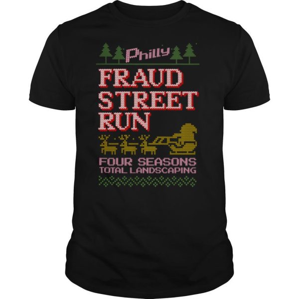 Fraud Street Run Ugly Christmas Sweater Fraud Street Run shirt