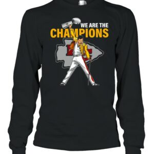 Freddie Mercury We Are The Champions Kansas City Chiefs shirt 1
