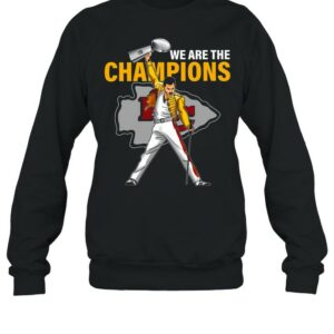 Freddie Mercury We Are The Champions Kansas City Chiefs shirt 1 Freddie Mercury We Are The Champions Kansas City Chiefs shirt 2