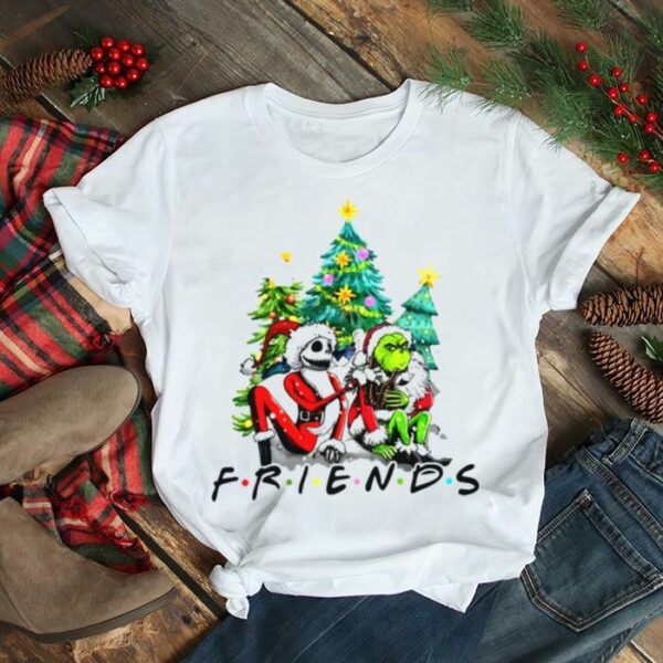 Friends Grinch Jack Skellington Christmas 2022 shirt