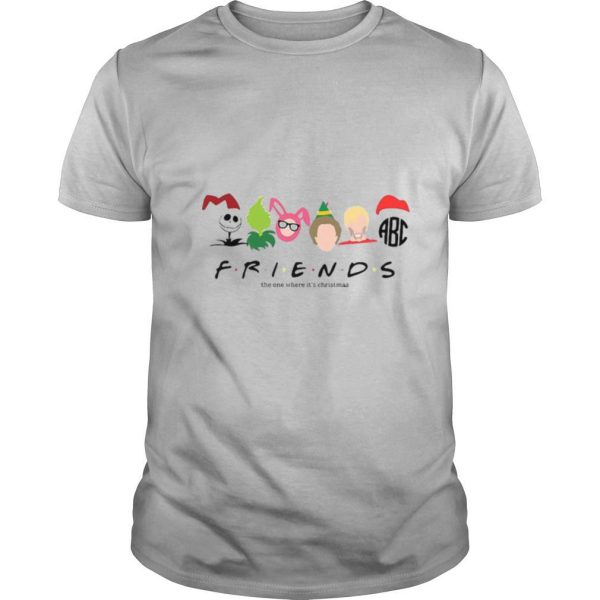 Friends The One Where It’s Christmas shirt